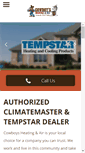 Mobile Screenshot of cowboyshvac.com